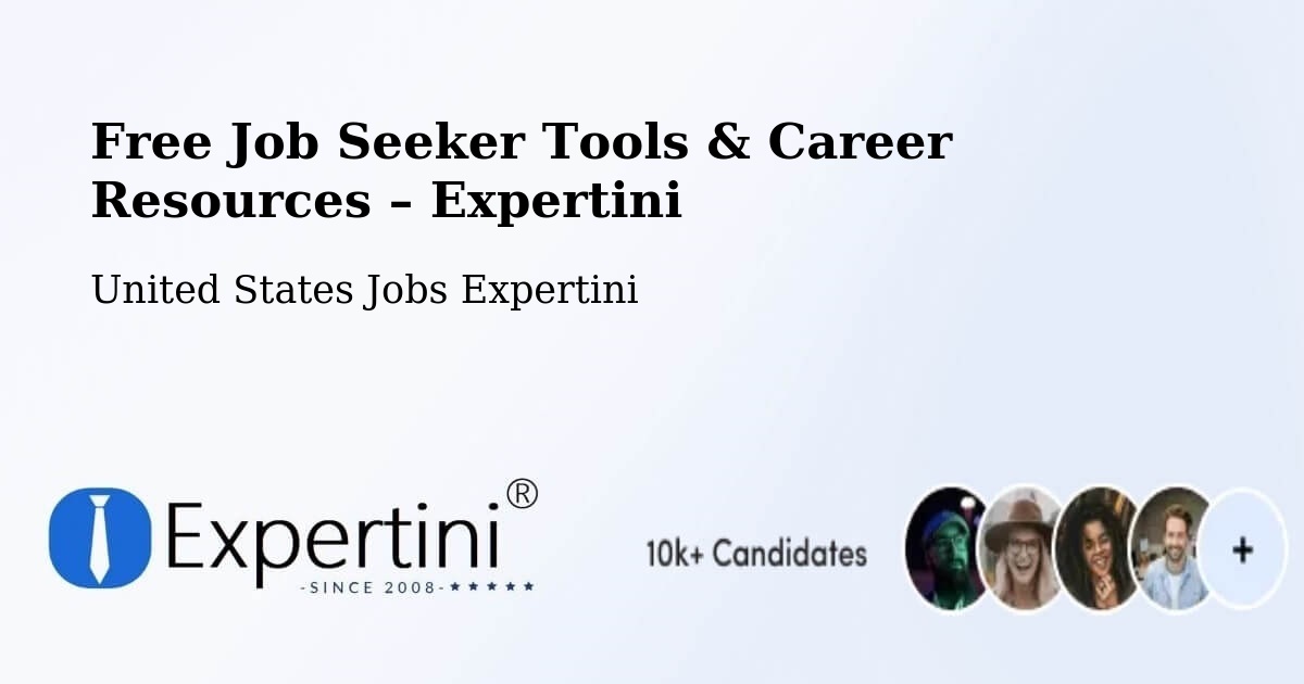 Free Job Seeker Tools & Career Resources – Anne Arundel County - Anne Arundel County, United States Jobs Expertini